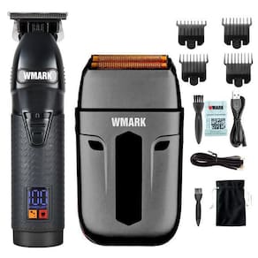 Kit Maquina Acabamento Ng 318 Shaver Ng 984 Preto Wmark