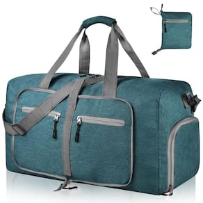 Mochila de viagem Dimayar 65L com compartimento para sapatos verde