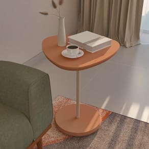 Mesa Auxiliar Alana Terracota Moderna