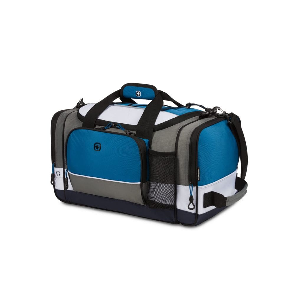 Mochila de viagem SwissGear Apex cinza/azul/branca 50cm