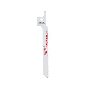Lâmina Serra Sabre Mini 3" 1/2 Madeira 5Pçs 49-00-5310 Milwaukee