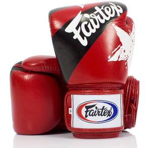 Luvas de boxe Fairtex BGV1 Muay Thai Training 340g Nation Re