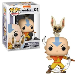 Funko Pop! Avatar The Last Airbender: Aang With Momo 534