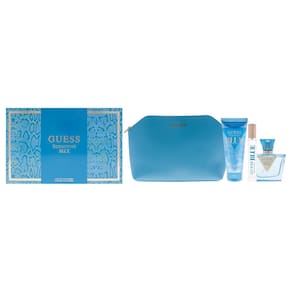 Conjunto de presente Perfume Guess Seductive Blue para mulheres, 4 peças