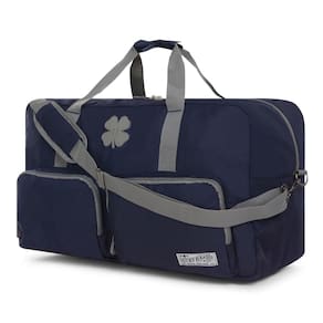 Mochila Lucky Travel 115L, bolsa de ginástica dobrável azul marinho, 30x36x43cm