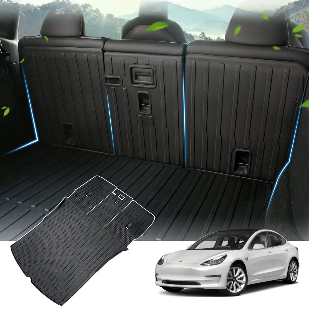 Tapete porta-malas KUST Custom Fit para Tesla Model Y 2020-2025 de 5 lugares