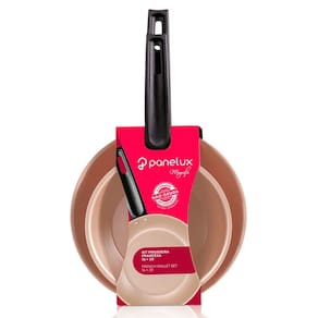 Conjunto de Frigideiras Antiaderente 16 e 20cm Magnific Panelux Cereja
