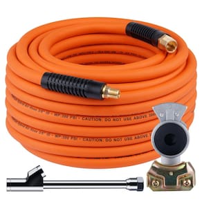Kit de inflador de pneus de caminhão Dazakoot com mangueira de ar híbrida de 50 pés
