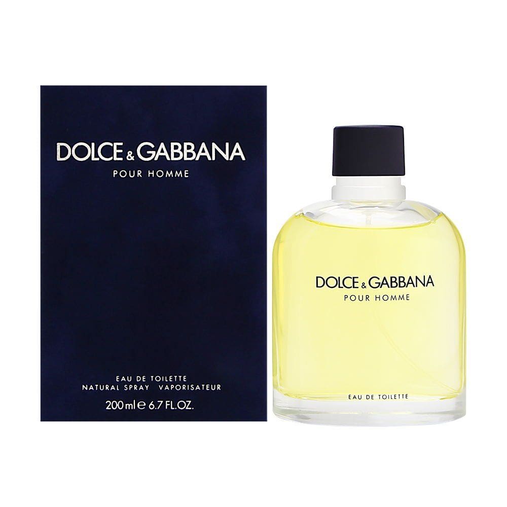 Perfume Dolce & Gabbana Pour Homme Eau De Toilette 200 ml para homens
