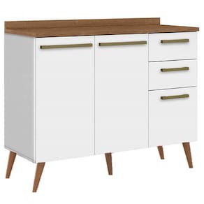 alcão Favorita 1 Porta para Cozinha Zanzini Branco