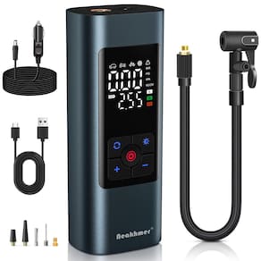 Inflador de pneus Neakhmer Compressor de ar portátil 150PSI cinza B