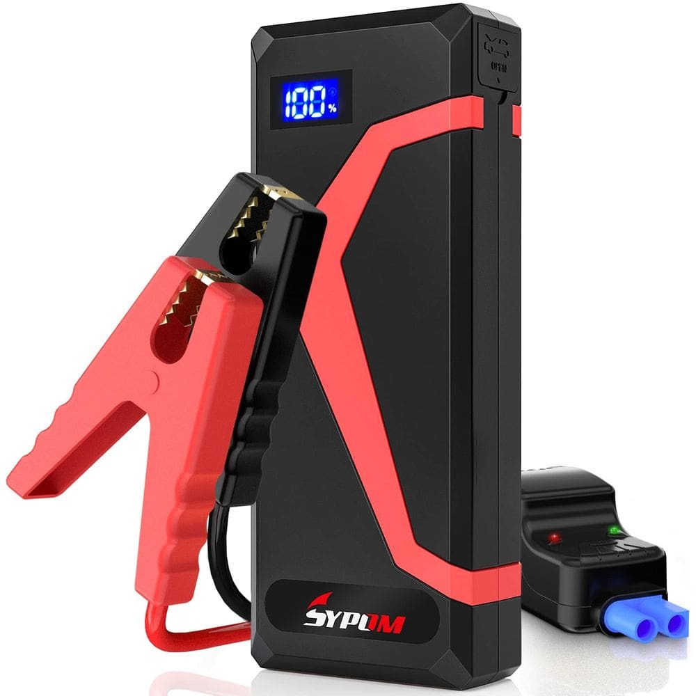 Pacote de bateria Jump Starter SYPOM 4150A Peak 12V para diesel de 12L