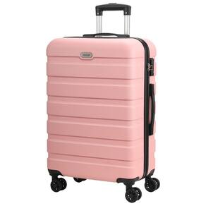 Mala AnyZip AZ201 xadrez média de 24 polegadas 64L rosa