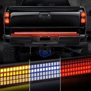 Barra de luz traseira AMEXMART 152 cm Quad Row LED 12-24V DC