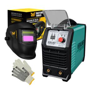 Maquina de Solda Joy 223 MMA Com Máscara de Solda e Luva de Malha