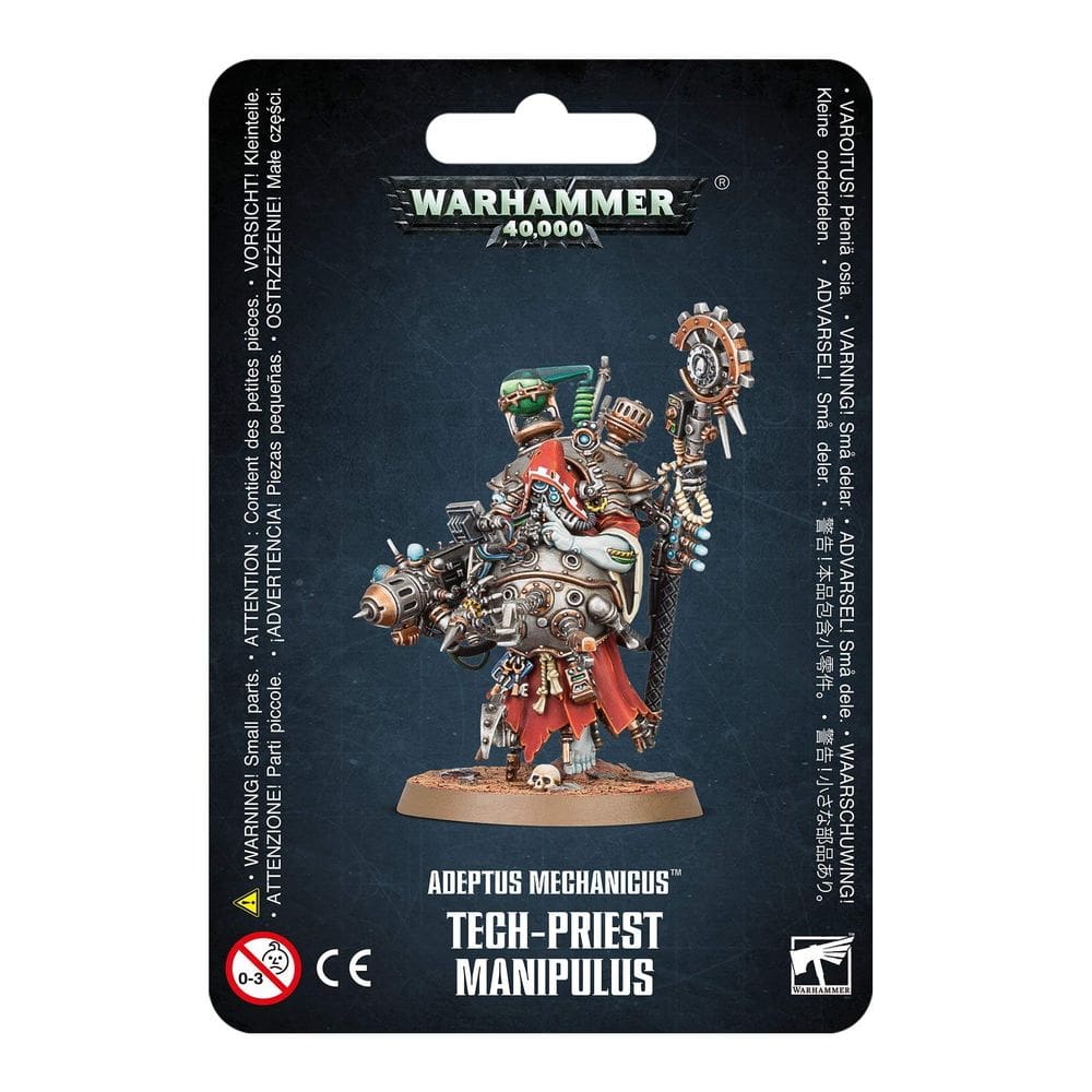 Workshop de jogos de bonecos de ação Warhammer 40k Adeptus Mechanicus Tech-Priest Manipulus