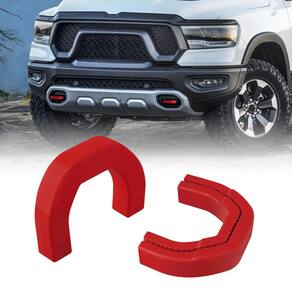 Tampas de ganchos de reboque e tampa de engate personalizada para RAM 1500 2019-20