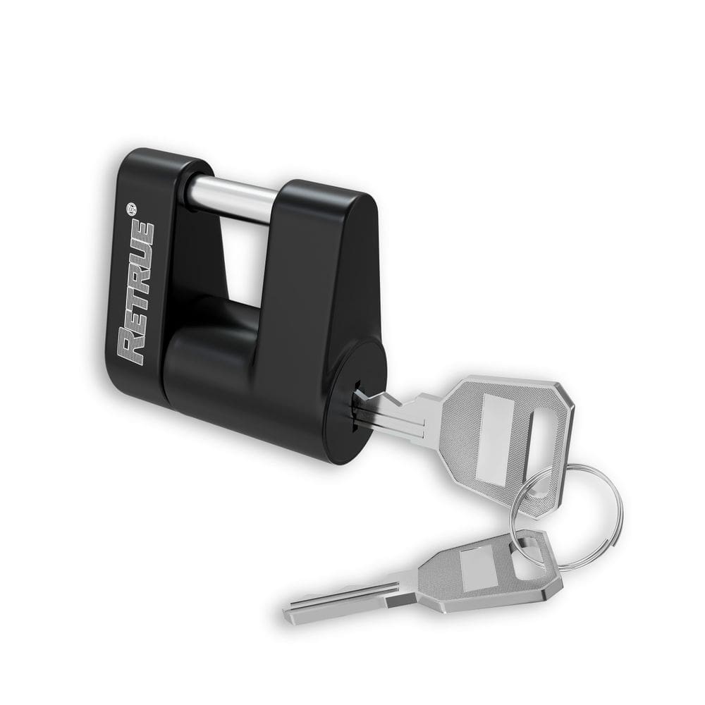 Fechadura de acoplador de língua de reboque RETRUE Universal Fit de 1/4 de polegada
