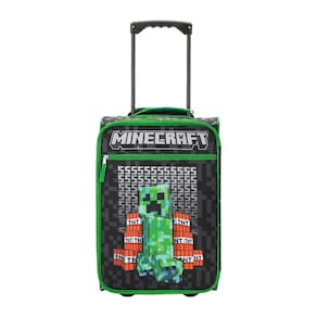 Estojo piloto Bioworld Minecraft Creeper TNT preto 45cm
