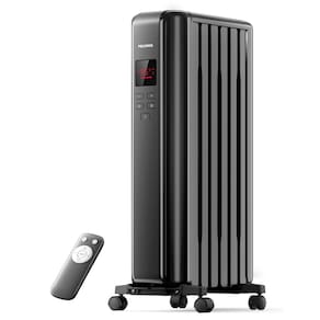 Aquecedor de radiador cheio de óleo PELONIS para sala grande 1500W