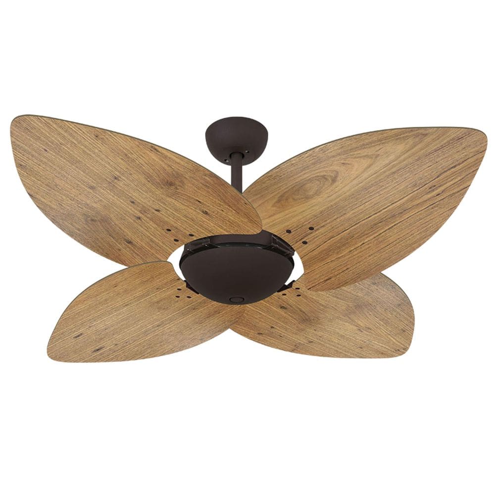 Ventilador De Teto Volare Marrom Office Dunamis Freijó 110V