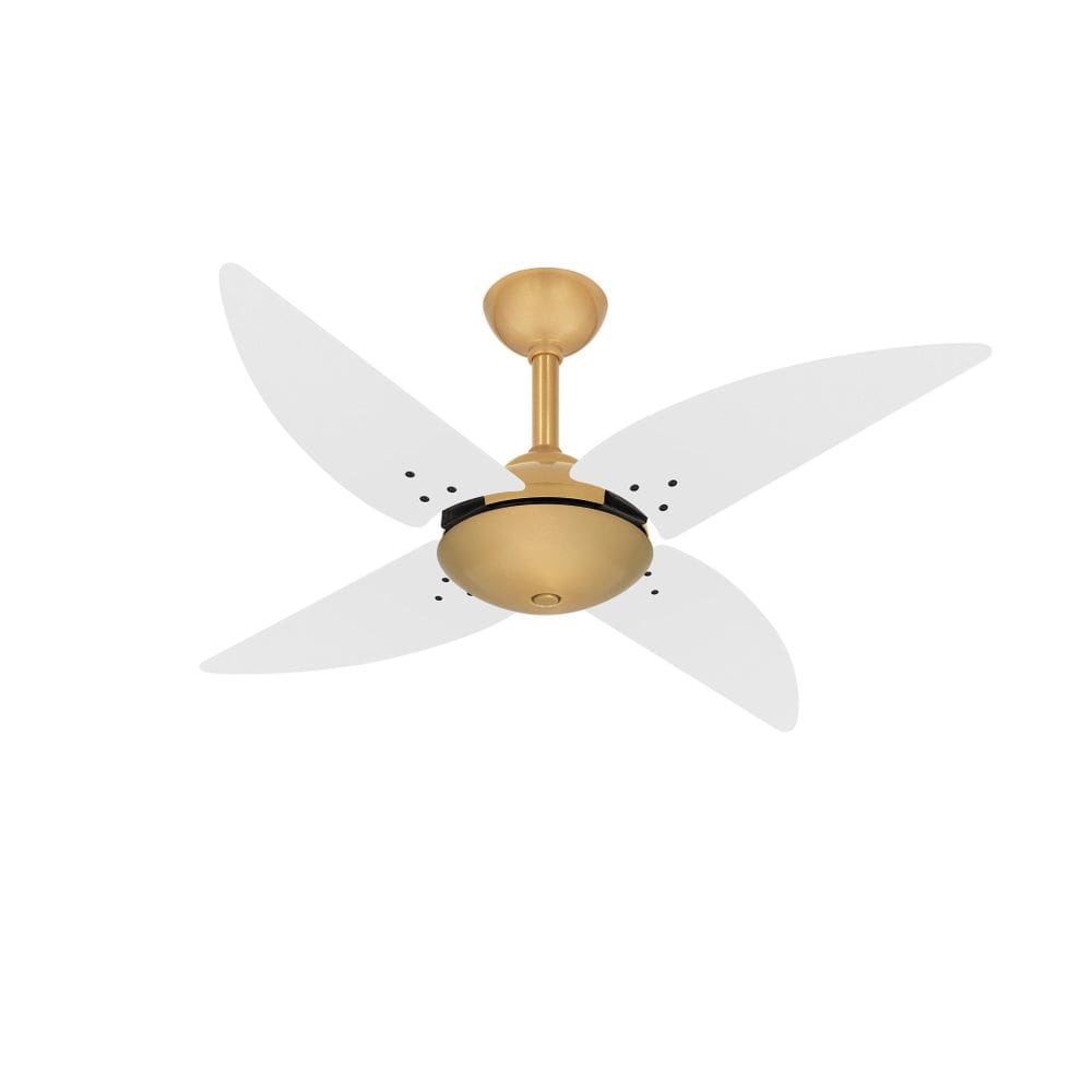 Ventilador Teto Silencioso Sala Quad 4 Pás Mdf Ventax 110V