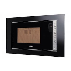 Micro-ondas Fischer Fit Line Embutir 25L Moldura Preto Preto 127V