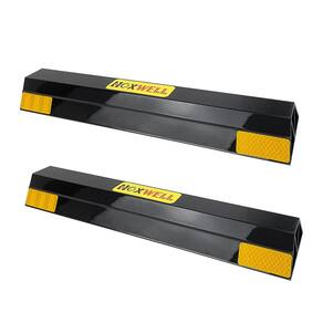 Auxiliar de estacionamento HOXWELL NBTS555-16-2P para paredes de garagem, 2 pacotes