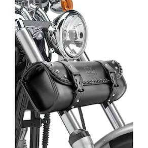 Bolsa de ferramentas para motocicletas KEMIMOTO PU Leather Alforje Universal