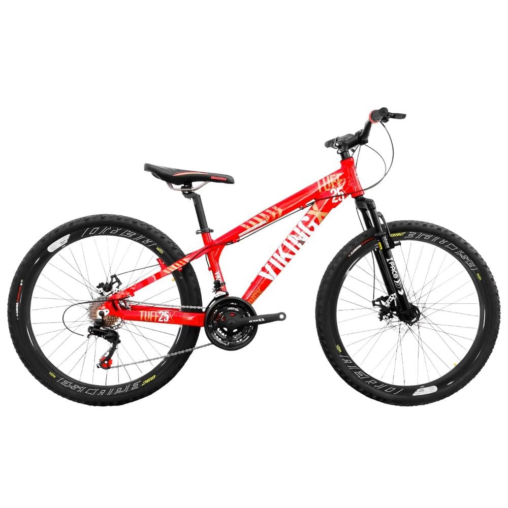 Bicicleta Aro 26 Viking Tuff25 Flay V-Brake 18 Marcha F. Disco