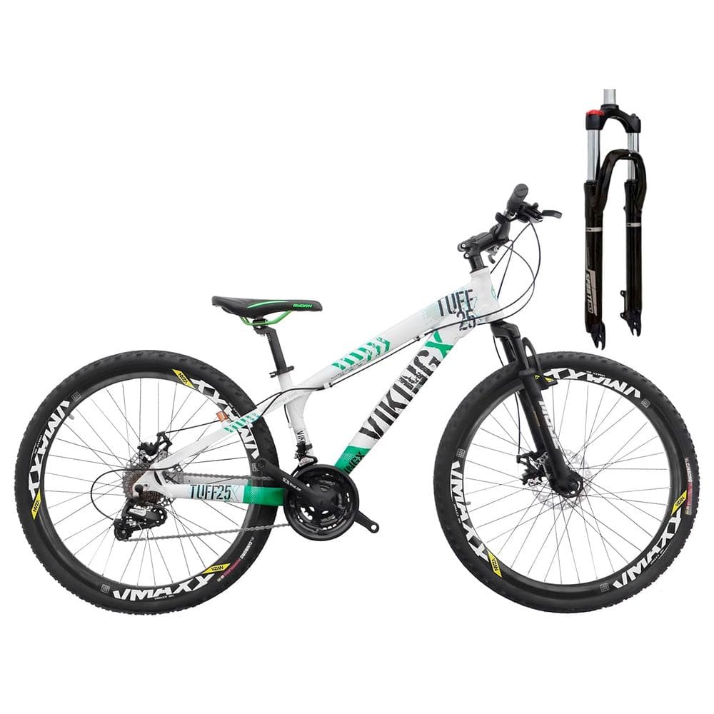 Bicicleta Aro 26 Vmaxx VikingX Tuff25 24v F. Hidráulico Trava na Suspensão