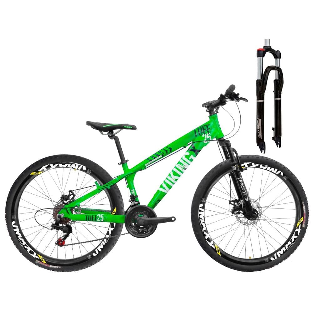 Bicicleta Aro 26 Vmaxx VikingX Tuff25 24v F. Hidráulico Trava na Suspensão