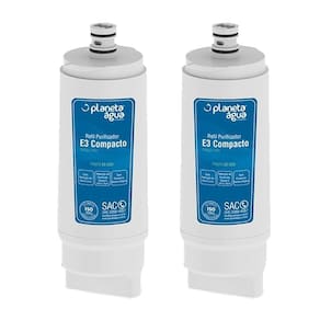 Kit 2 Unidades Refil Filtro Planeta Água E3 Compacto