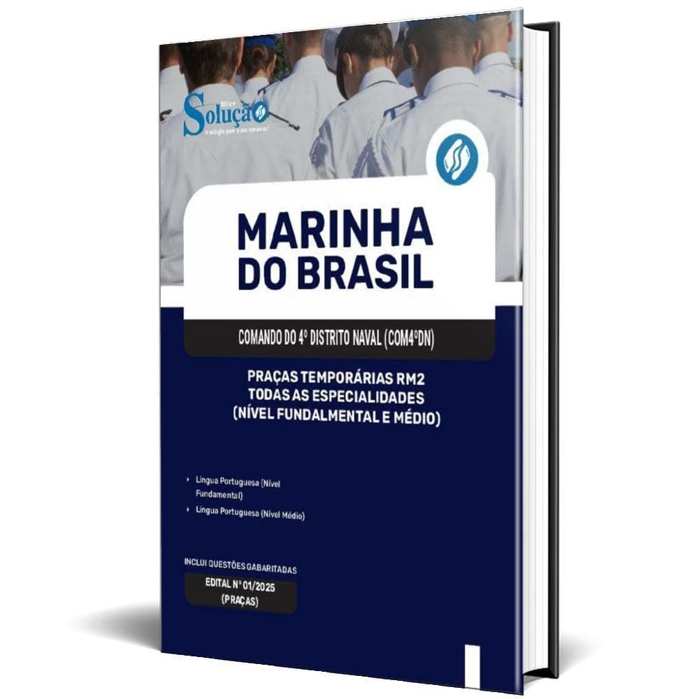 Apostila Marinha Do Brasil 2025 Praças Temporárias Rm2 Todas