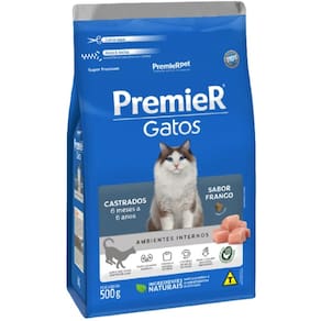 Premier A.I.Gatos Cast.Frango 7 a 11 anos 7,5kg