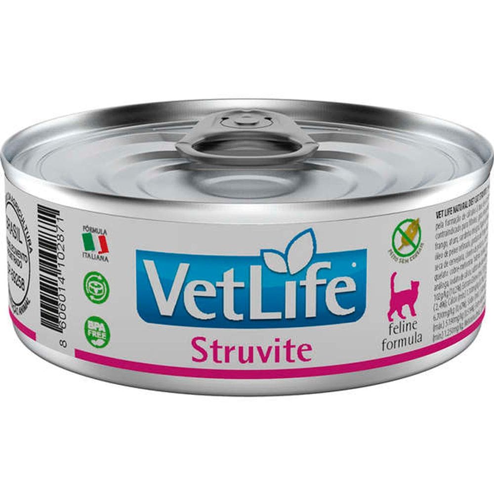 Vet Life Lata Gatos Struvite 85 g