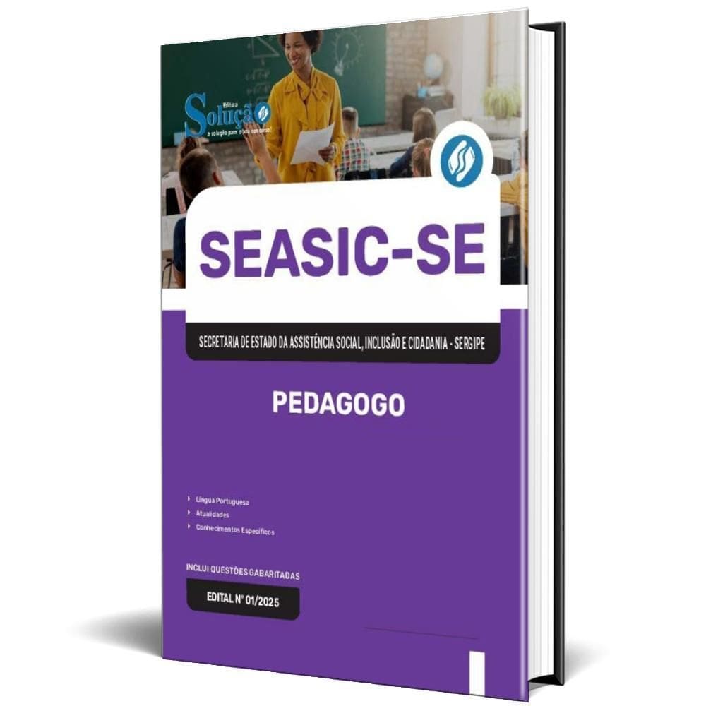 Apostila Seasic Se 2025 - Pedagogo