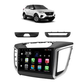 Kit Multimídia Creta 2016 / 2024 10 Pol Android 2/32Gb Gps USB WiFi Rádio Bt - Vision 89101