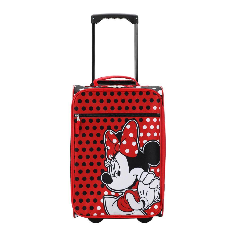 Estojo piloto Bioworld Disney Minnie Mouse vermelho e preto 45cm