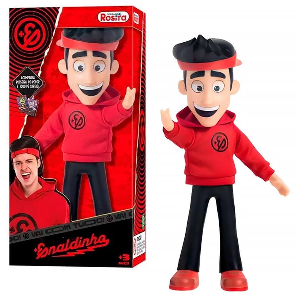 Boneco em Vinil Enaldinho 25cm 1125 - NovaBrink