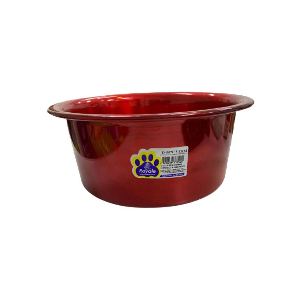 Royale Comedouro Duplo Grande Vermelho