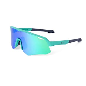 Óculos de Sol Zeiq Esportivo Hybrid Verde Água