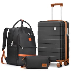 Conjunto de bagagem imiomo Hard Shell de 20 polegadas com mochila de 3 peças