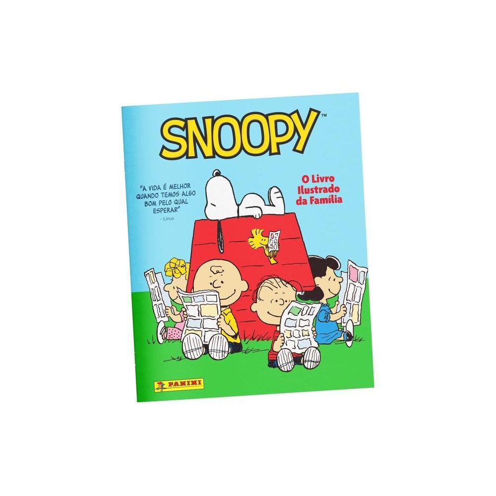 SNOOPY 2024 - Álbum Capa Cartão