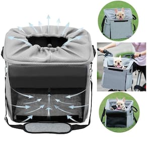 Bolsa Cesta Transporte Pet Bike Carro Bicicleta Cães Gatos