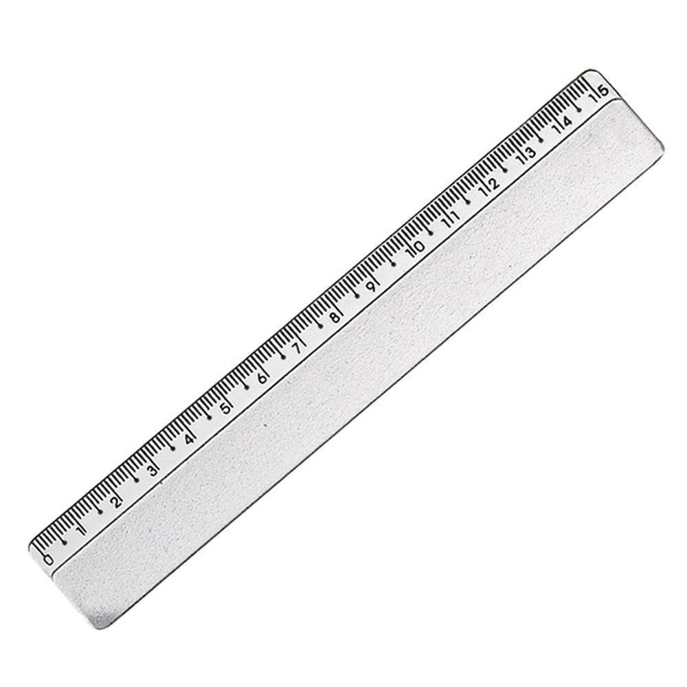 Régua Plástico Cristal 15Cm Maxcril