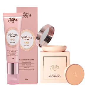 Kit Latika BB Cream 30g + Kit Estojo c/ Refil Powder 11g - (Bege Claro)