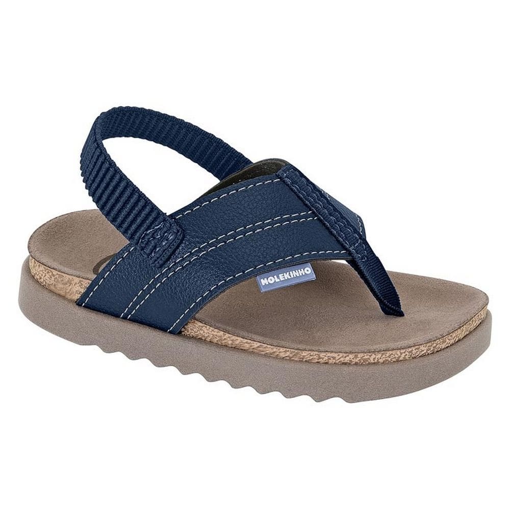 Chinelo De Dedo Com Elástico Molekinho Infantil 2636.101