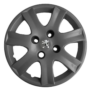 1X Calota Peugeot 206 207 208 Aro 14 Grafite Emb Boton 867Cb