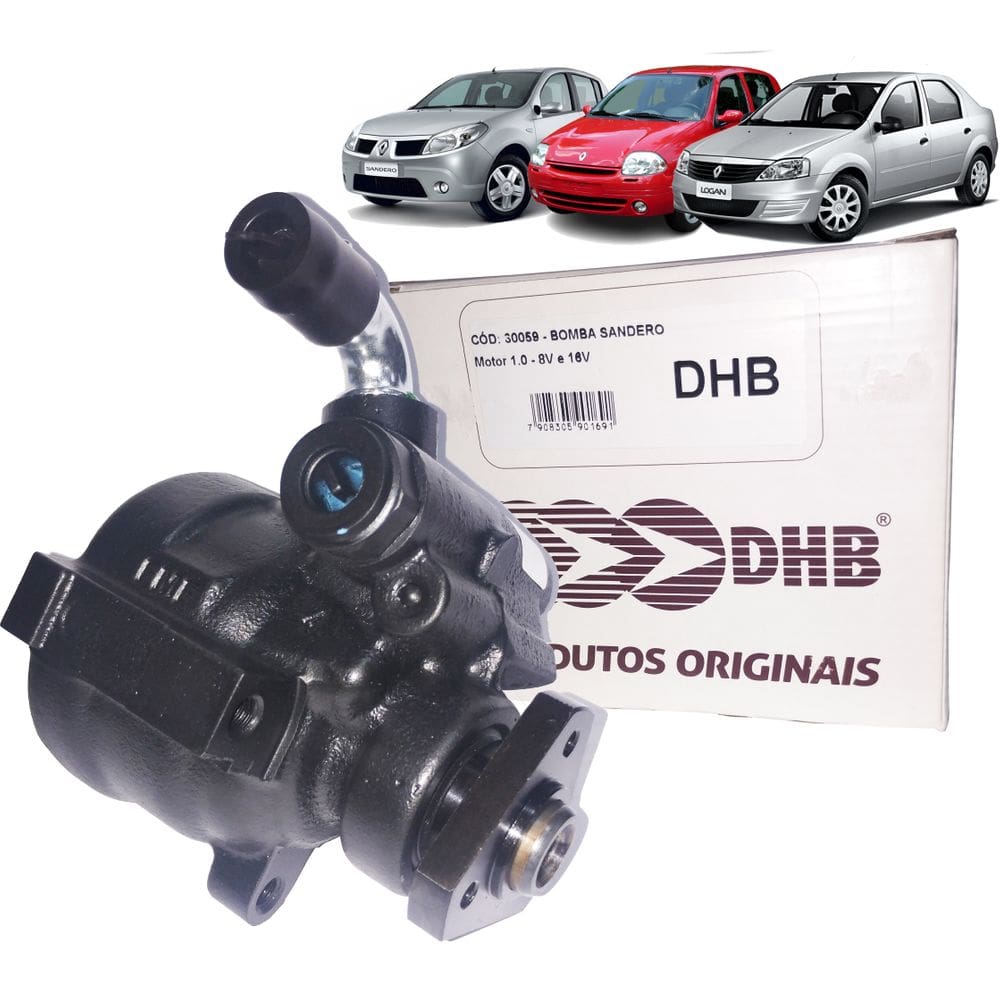 Bomba Direção Hidráulica Renault Clio, Kangoo E Peugeot 206
